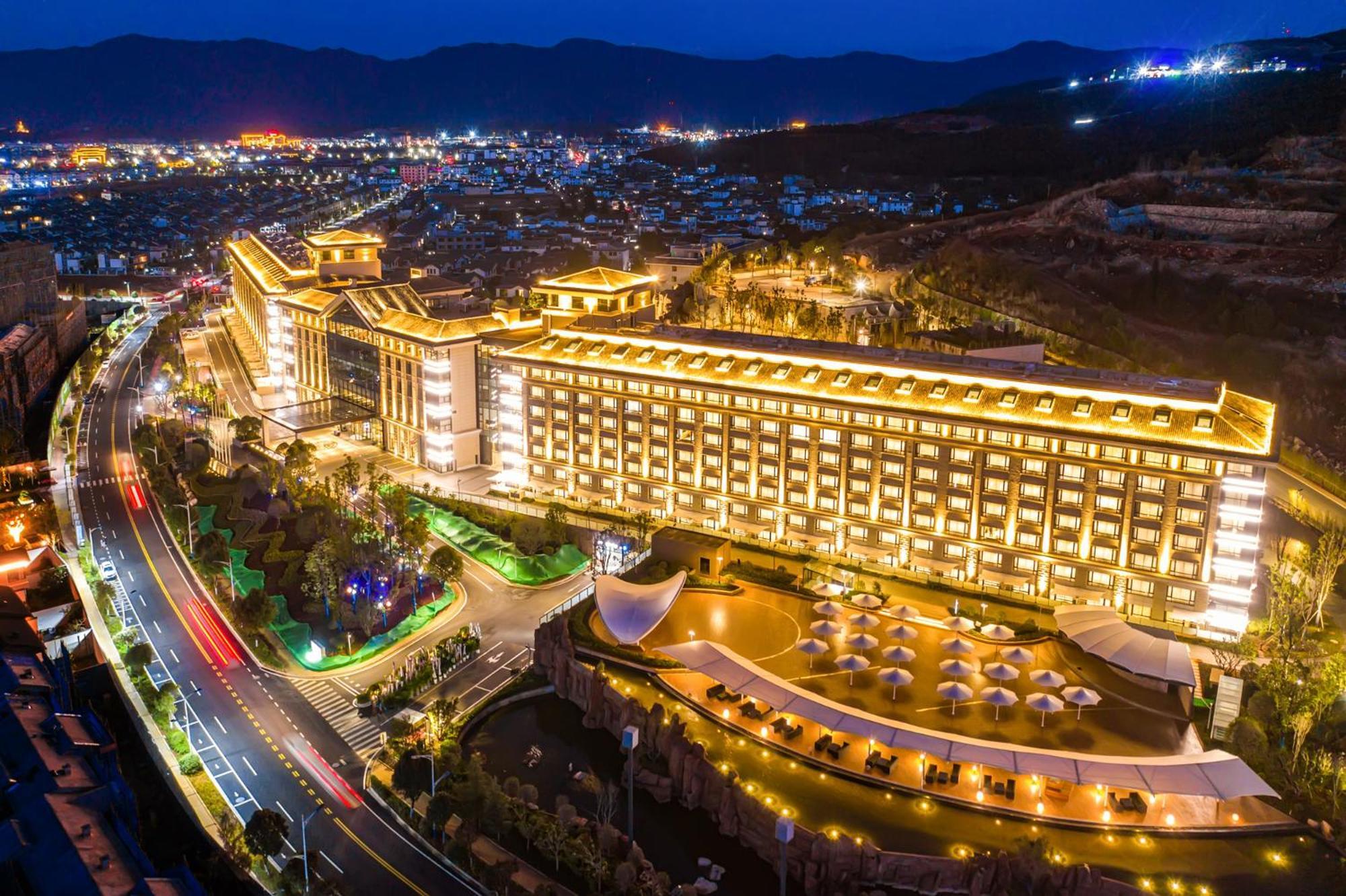 Hilton Lijiang Otel Lijiang  Dış mekan fotoğraf